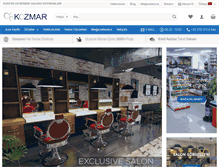 Tablet Screenshot of kozmarkozmetik.com